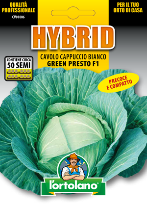 Immagine prodotto CAVOLO CAPPUCCIO BIANCO GREEN PRESTO F1